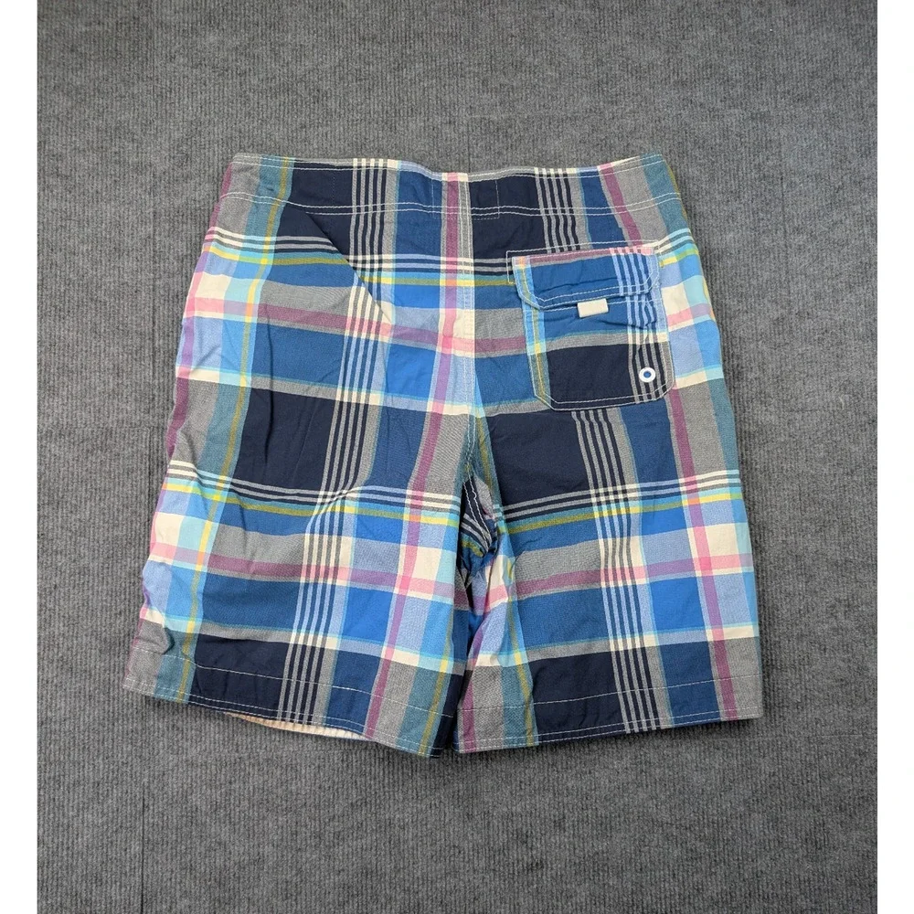 Abercrombie & Fitch Board Shorts Mens Medium Y2K Vintage Plaid Swim Trunks Skate